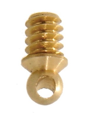 B&P Lamp 6/32, Cross Drilled Brass Screw