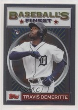 2020 Topps Finest Flashbacks Travis Demeritte #36 Rookie RC 0x1