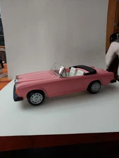 Barbie Rolls Royce Zima Plastic Toy Car Vintage 1980s Pink READ