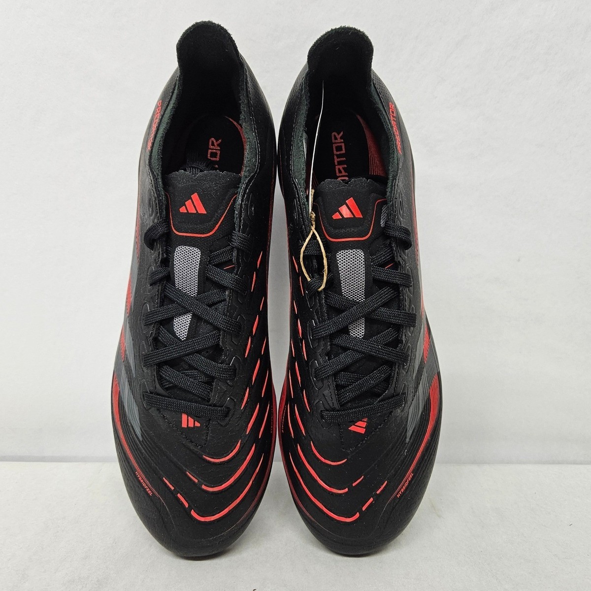 Adidas Predator League FG/MG Soccer Cleats ID1328 Black Grey  display picture 2