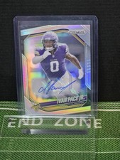 2025 Panini Prizm - Ivan Pace Jr. #77 Silver Prizm Auto