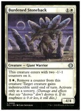 Burdened Stoneback 8 Uncommon Lorwyn Eclipsed Magic: The Gathering Near Mint