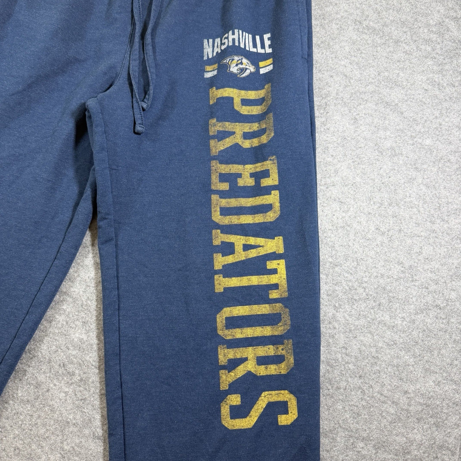Nashville Predators Sweatpants Womens S Blue Stretch NHL Hockey Lounge Athletic thumbnail 2