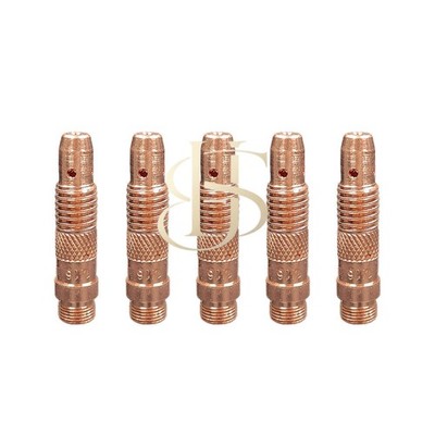5-pk 10N31 1/16'' TIG Collet Body for Welding Torch WP-17 WP-18 WP-26