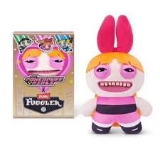Fuggler Powerpuff Girls 9-Inch Plush Toy Blossom ZURU Funny Ugly Monster In Hand