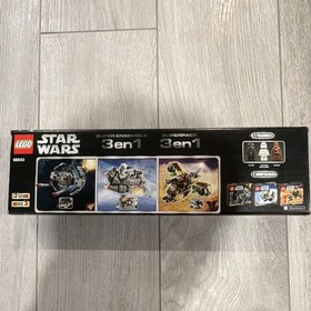 LEGO Star Wars Microfighters Super Pack 3 in 1 66543 268pc Ages 6-12