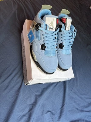 Air Jordan 4 ブルー Jordan 4 Retro Mid University Blue for Sale | Authenticity