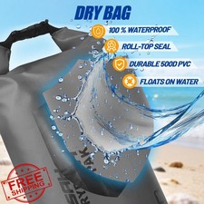 Waterproof Dry Bag 5L-40L Roll Top Backpack Phone Case Floating