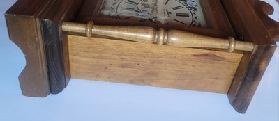 Three Mountaineers Asheville Mantel Clock (Tested and Works) Made