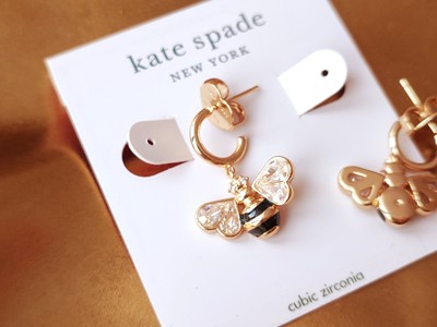   Kate Spade New York All Abuzz Stone   Biene   Huggies  Neu für den Frühling Neu mit Etikett