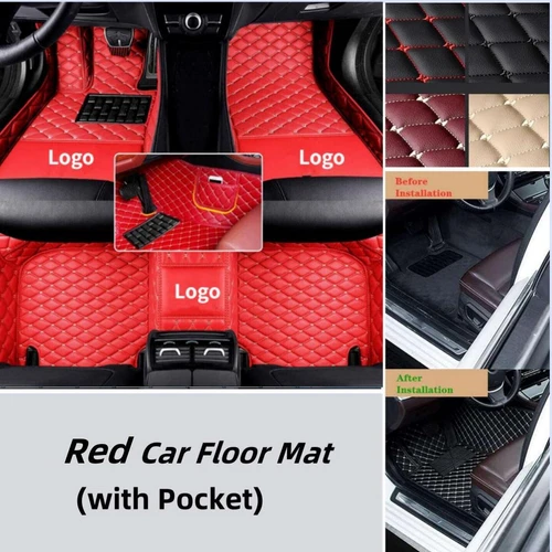 For Smart Fortwo-Forfour All Models Car Floor Mats Custom Liners No-Slip Carpets - Imagen 23 de 36