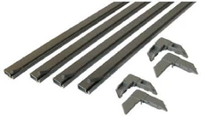 Prime-Line PL 7807 Bronze-Finish Make-To-Fit Screen Kit for 48 In. Square Screen