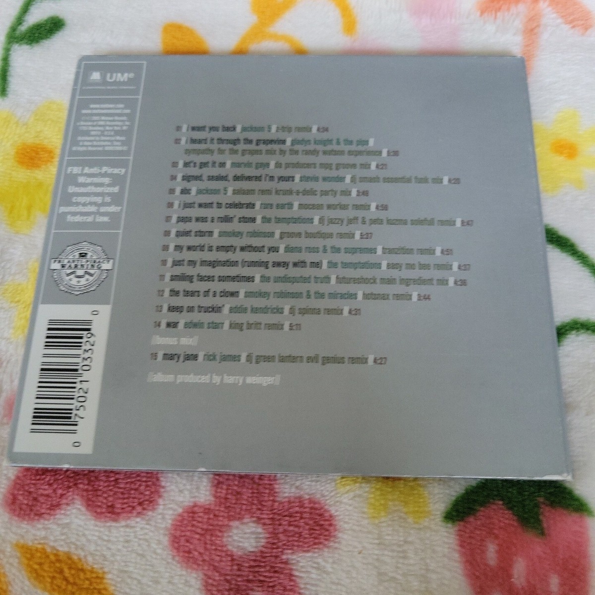 Motown Remixed - Music CD - - Jackson 5,temptations,Stevie Motown Remixed - Music CD - - Jackson 5,temptations,Stevie
