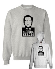 Felpa Renato Pozzetto Ragazzo di Campagna Tac Grigia con cappuccio o girocollo