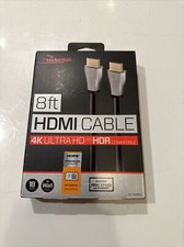 Rocketfish RF-HG08501 8ft. 4K In-Wall HDMI Cable - Black