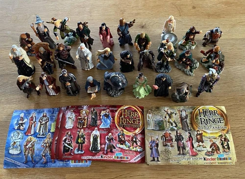 Complete sets Lord of the Rings 1+2+3 with all BPZ (D)