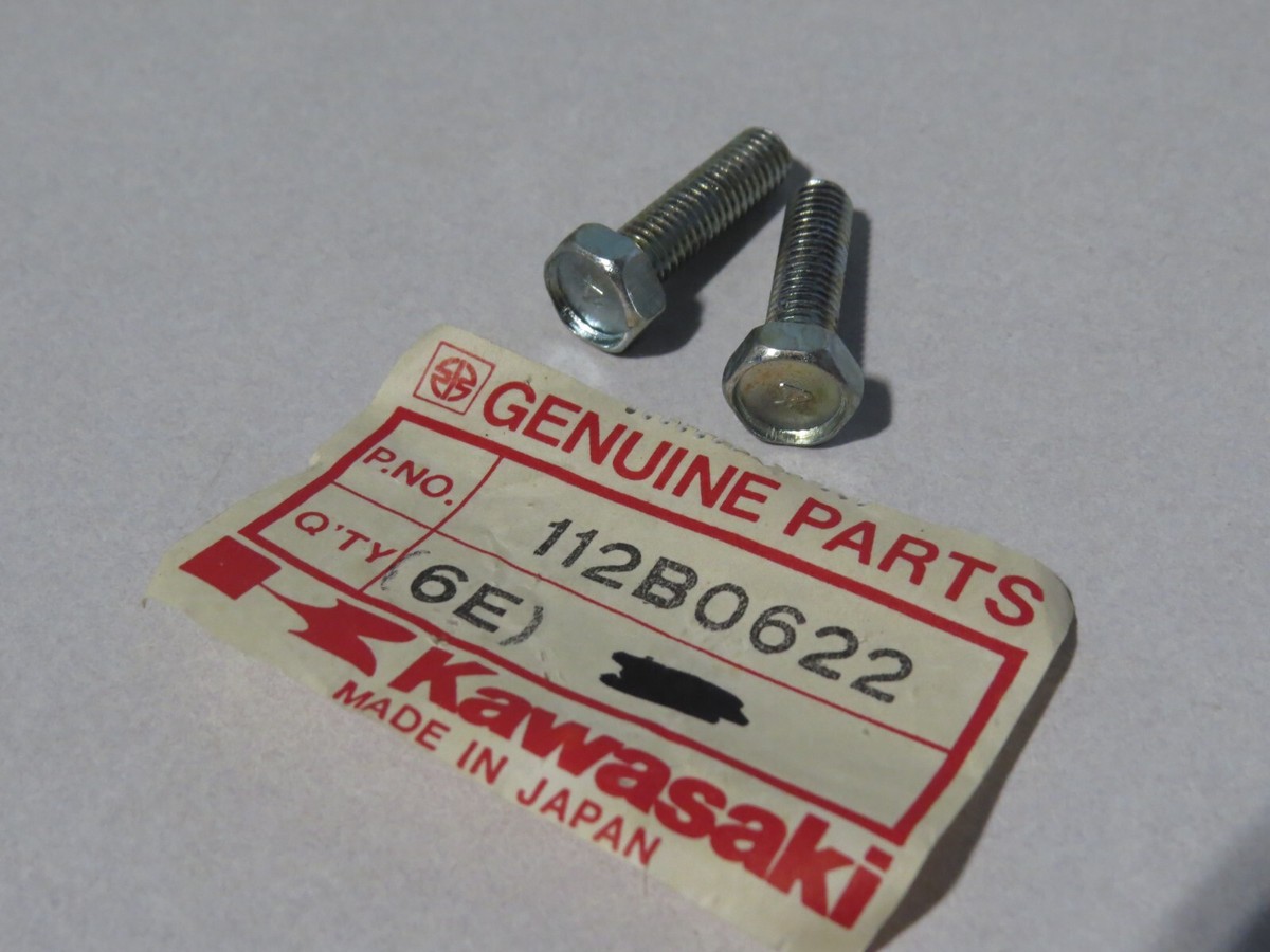 NOS Kawasaki 6x22 Bolt KZ1000 KX125 KZ250 KZ750 F11 F9 S1 H2 C2SS