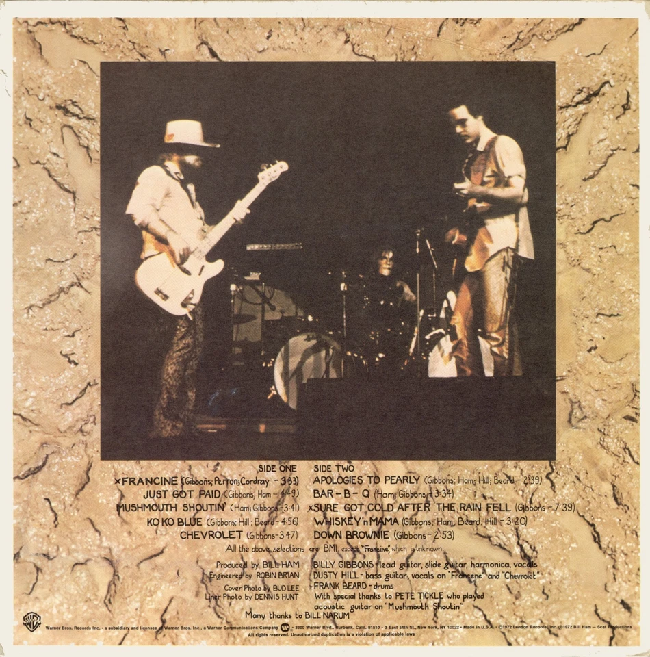 ZZ TOP - RIO GRANDE MUD (reissue) LP & Restored Music & Graphics on DVD - Image 4 of 4