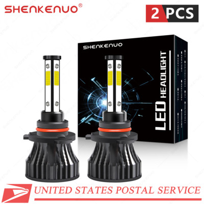 For Infiniti QX4 2001 2002 2003 2x 9005 LED Headlight Bulbs High Beam Cold White