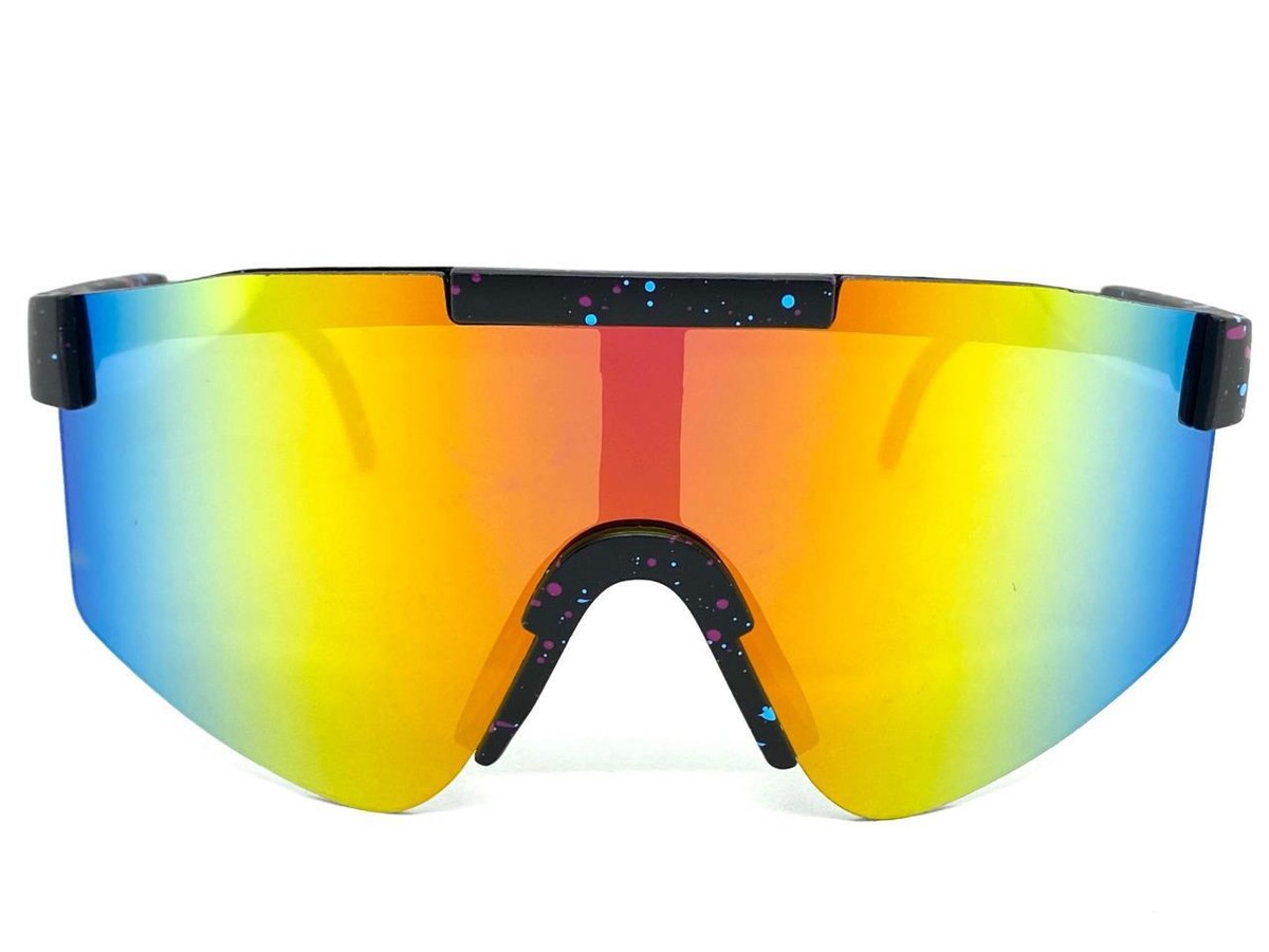 Kids Boys Girls Sports Baseball Cycling Retro Wrap Shield