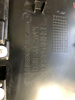 2014 - 2016 MAZDA 3 Hatchback Rear Back Door Interior Trim Panel