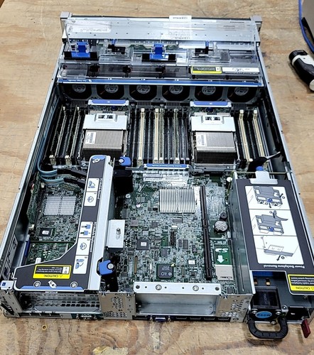 HP ProLiant DL380P Gen8 653200-B21 Server 2*XEON E5-2620 32GB NO RAID SEE NOTES - Picture 8 of 9