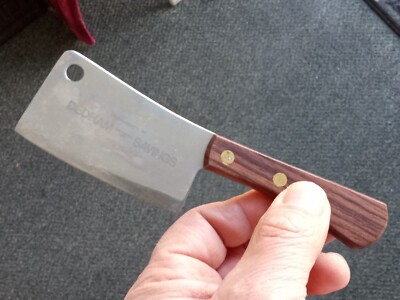 DEDHAM INSTITUTION for SAVINGS Bank Massachusetts Mini Meat Cleaver Japan c.1970