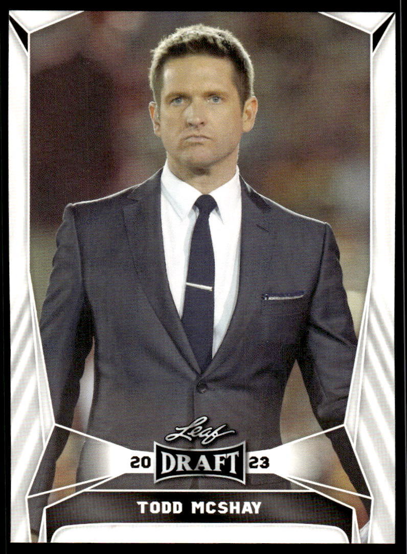 2023 Leaf Draft  30 Todd McShay
