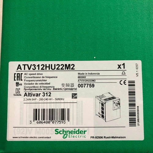 Neu im Karton Schneider ATV312HU22M2 Frequenzumrichter - Bild 1 von 2