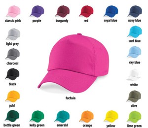 personalised childrens caps