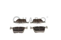 Quaro QP6346 Bremsbelagsatz, Scheibenbremse Hinterachse FÜR Audi Cupra Seat Skod