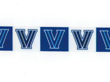 VILLANOVA UNIVERSITY WILDCATS 7/8" GROSGRAIN RIBBON 1,3,5,10 YARDS