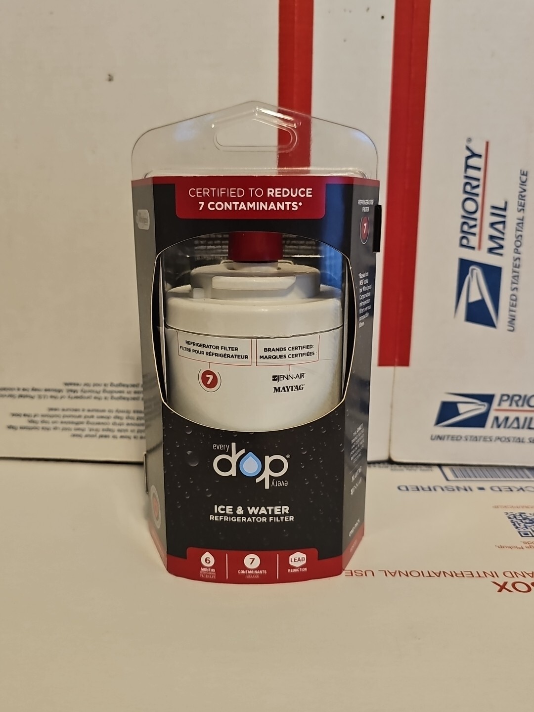 NEW Whirlpool Everydrop EDR7D1 Refrigerator Water and Ice Filter White