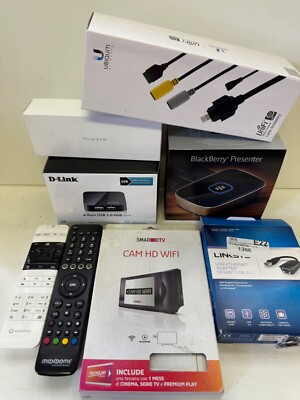 Hardware Posten - teilweise Neu D-Link USB Hub Ubiquiti Blackberry presenter etc