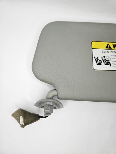 2006-2011 Hyundai Accent Driver Passenger Left Right Side Sun Visor Gray Vinyl - Foto 6 di 14