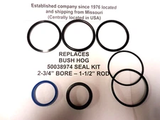 50038974 REPLACEMENT SEAL KIT BUSH HOG - 2-3/4" BORE WITH 1-1/2" ROD