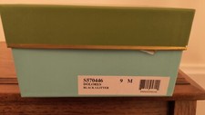 Kate Spade Dolores Black Glitter Heels - Size 9 M - New in box