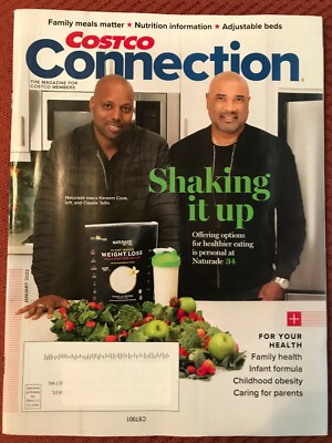 Costco Connection Magazine Shaking it Up December 2021
