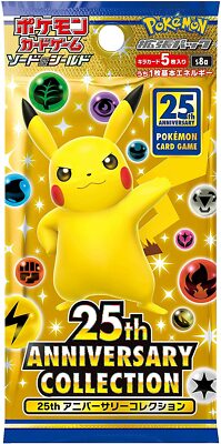 Pokemon Card Expansion 25th Anniversary Collection Box s8a