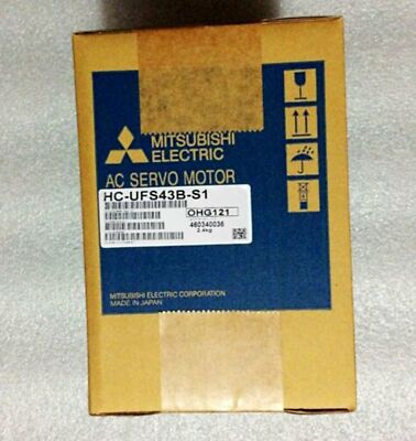 Mitsubishi HC-UFS43B-S1 AC Servo Motor HCUFS43B-S1 New In Box Expedited Shipping
