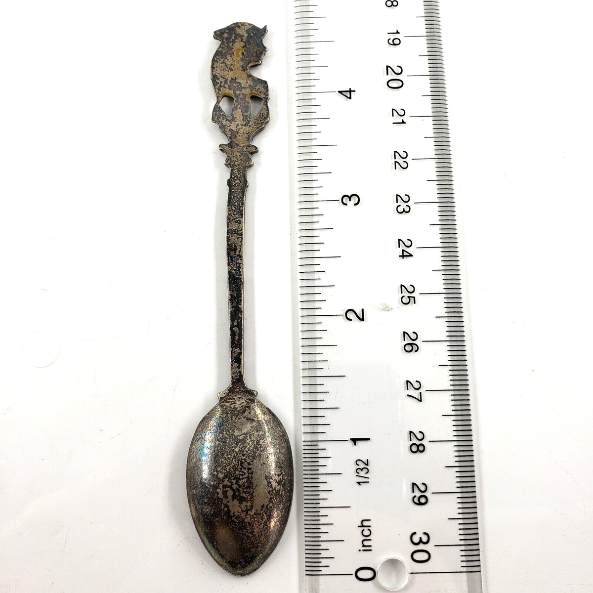 ✴︎Bing 9'4\" Silver Spoon USED✴︎ケース、フィンセット Vintage Sterling Silver Hall Beach NWT Souvenir Spoons 3