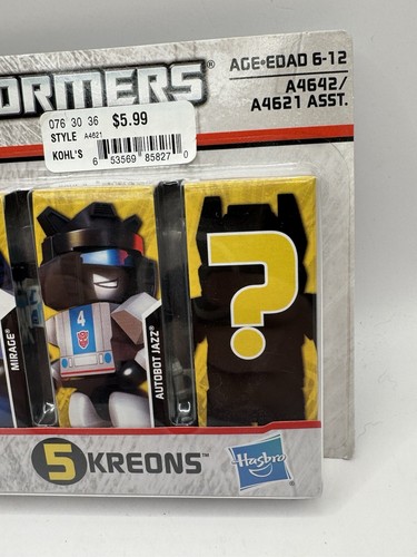 KRE-O Transformers Ultimate KREON Collection 5 KREONS Fast Shipping New Sealed - Picture 2 of 5