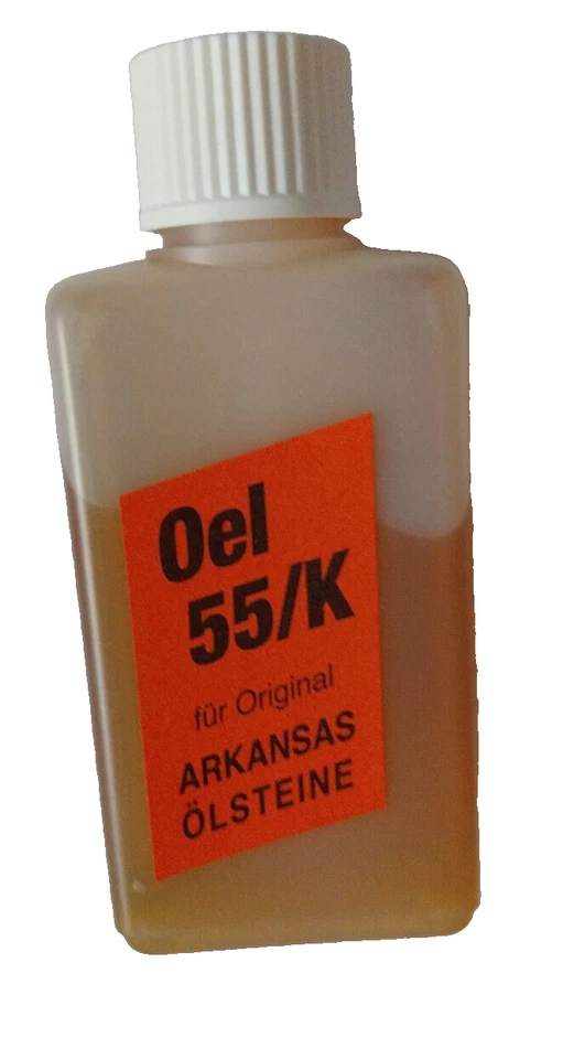 Original Natur Arkansas Abziehstein Schleifstein Ölstein in Holzbox mit Spez. Öl - Bild 4 von 4
