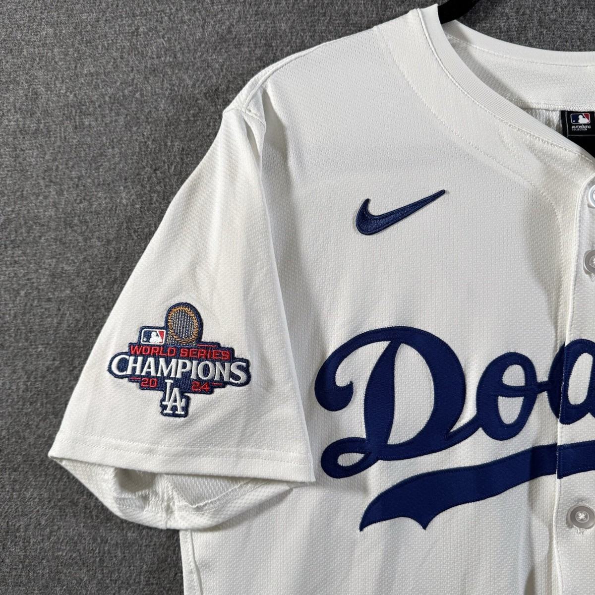 Shohei Ohtani Dodgers Jersey Men's 44 Champions Patch Nike Shohei Ohtani Dodgers Jersey Men's 44 Champions Patch Nike