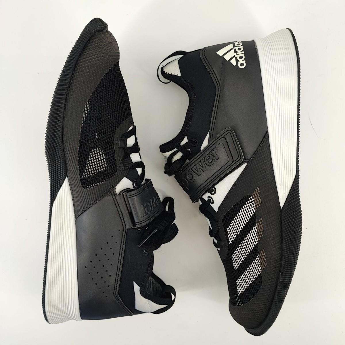 Adidas Men's Crazy Power Black/White Weightlifting Shoes