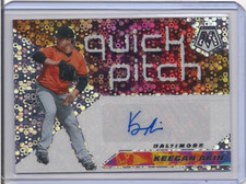 2021 Mosaic Quick Pitch #QPA-KA Keegan Akin Disco Auto