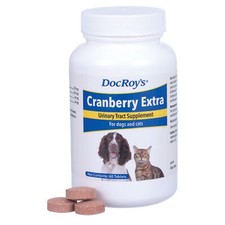 Doc Roy's Cranberry Extra for Dogs  Cats - 60ct