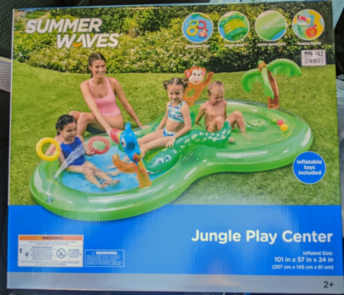 kiddie pool summer waves