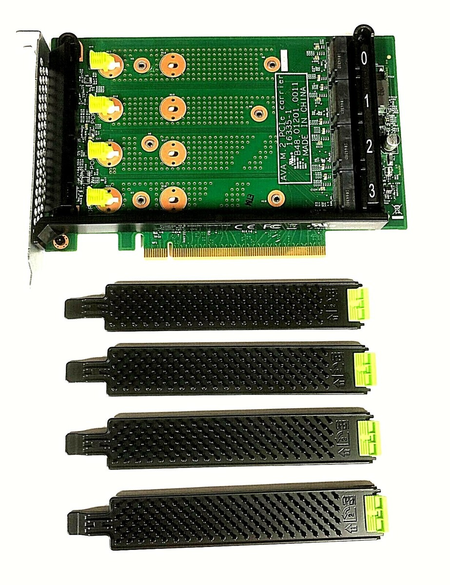 SATA QUAD Drive PCIe Riser Card