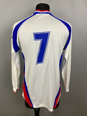 PUMA チェコ代表 EURO2000 アウェイユニフォーム/ゲームシャツ XL CZECH REPUBLIC 2000 NEMEC AWAY SHIRT FOOTBALL SOCCER PUMA MENS